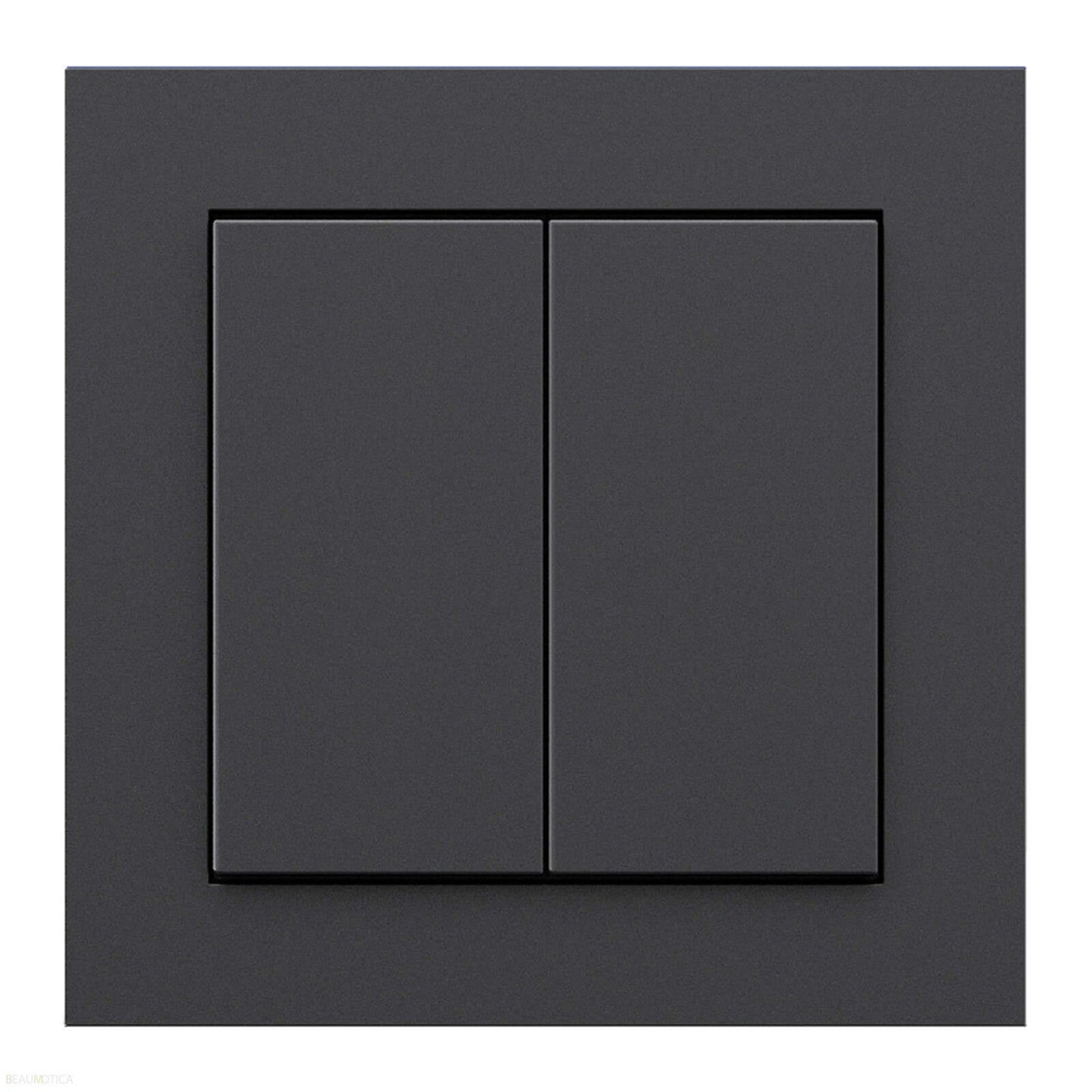 Friends of Hue switch - Senic Gira System 55 - matt black
