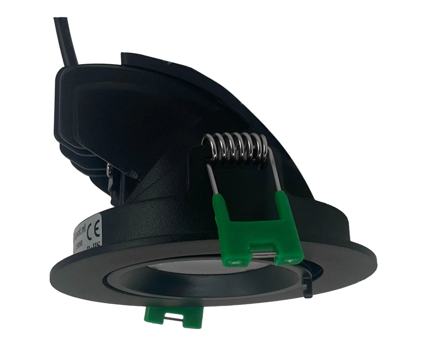 LED inbouwspot kantelbaar 9W – zwart