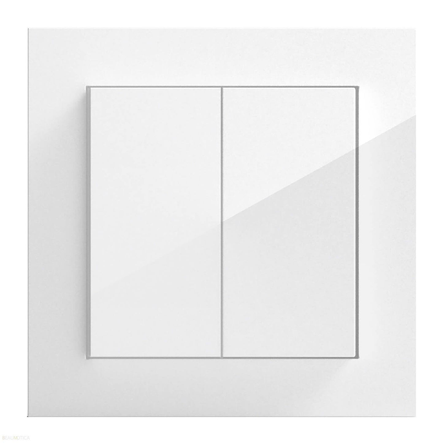 Friends of Hue switch - Senic Gira System 55 - white glossy