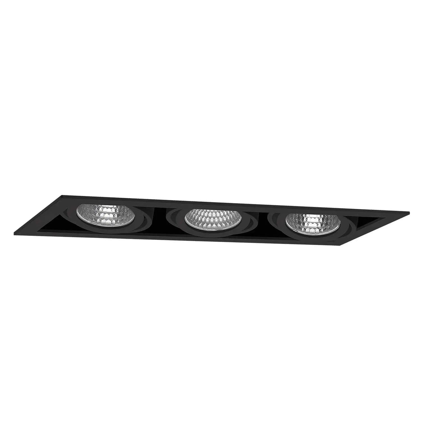 Inbouwspot CARDAN XS THREE 3x14W -  zwart