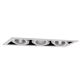 Inbouwspot CARDAN XS THREE 3x14W -  wit