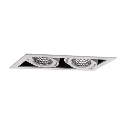 Inbouwspot CARDAN XS TWO 2x14W - wit