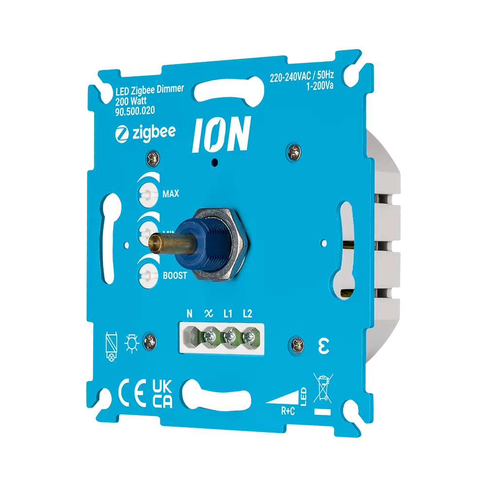 LED Zigbee Dimmer | 0.3-200 Watts | ION INDUSTRIES