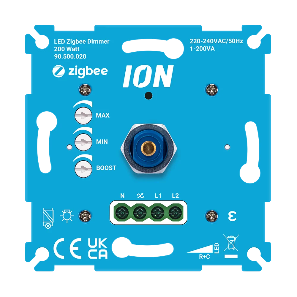 LED Zigbee Dimmer | 0.3-200 Watts | ION INDUSTRIES