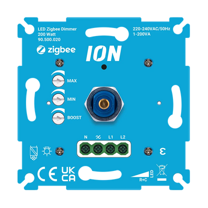 LED Zigbee Dimmer | 0.3-200 Watts | ION INDUSTRIES