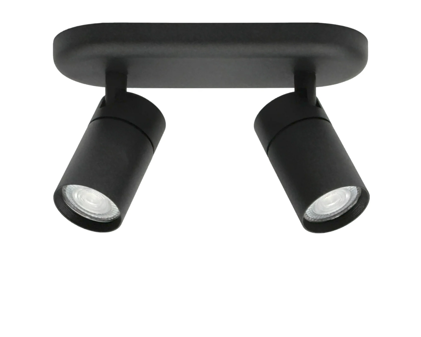 opbouwspot COMPACT DUO | GU10 | zwart