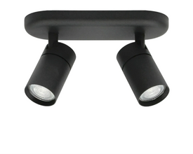 opbouwspot COMPACT DUO | GU10 | zwart