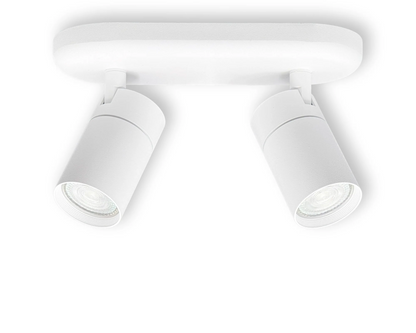 Opbouwspot COMPACT DUO | GU10 | wit