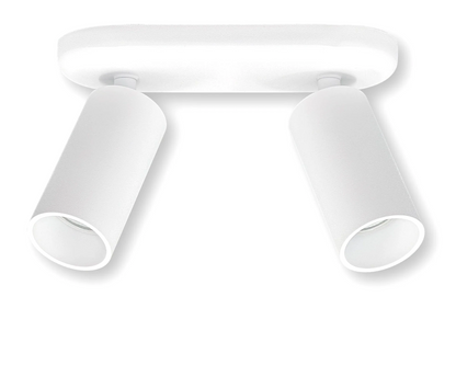 opbouwspot LUXON DUO | GU10 | wit