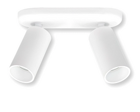 opbouwspot LUXON DUO | GU10 | wit