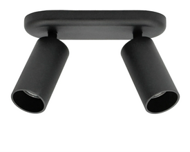 opbouwspot LUXON DUO | GU10 | zwart