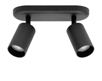 opbouwspot MODERN DUO | GU10 | zwart