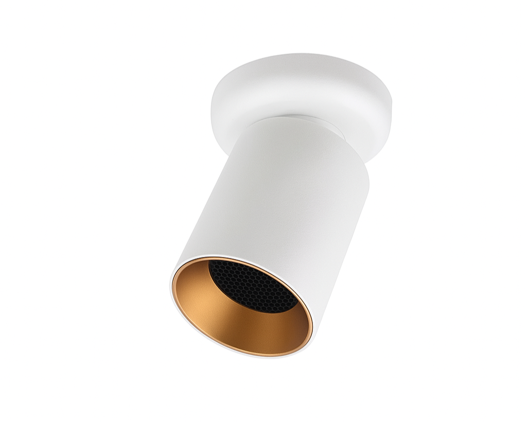 Opbouwspot wit goud