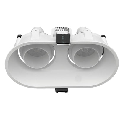 inbouwspot CAMELEO Dubbel GU10 wit