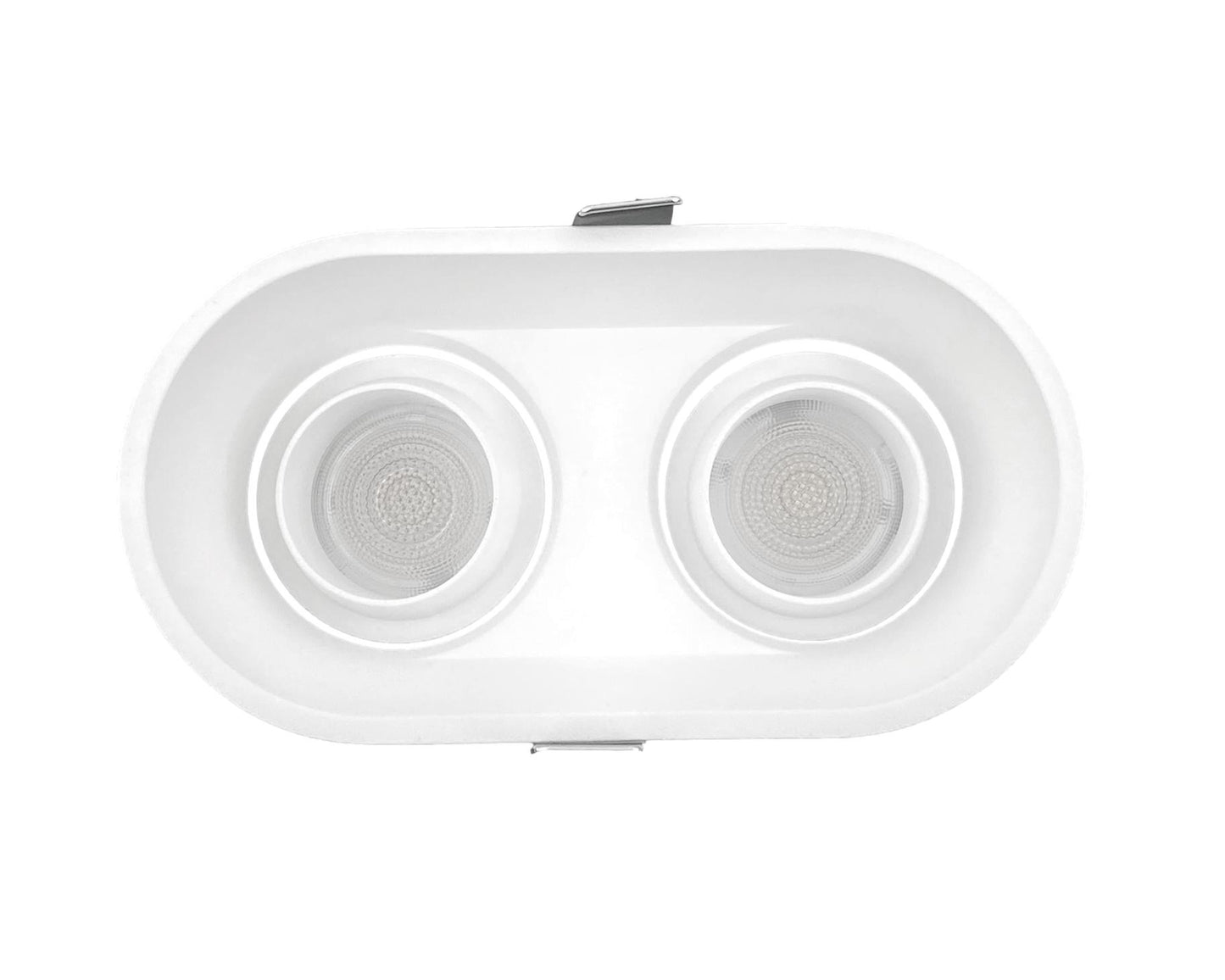 inbouwspot CAMELEO Dubbel GU10 wit