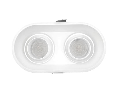 inbouwspot CAMELEO Dubbel GU10 wit