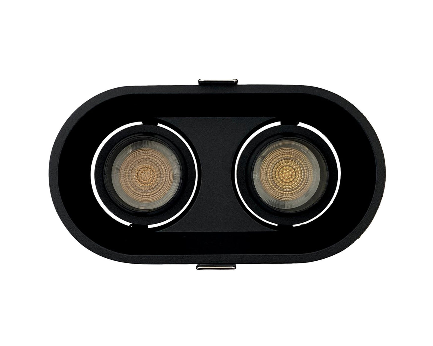inbouwspot CAMELEO Dubbel GU10 zwart