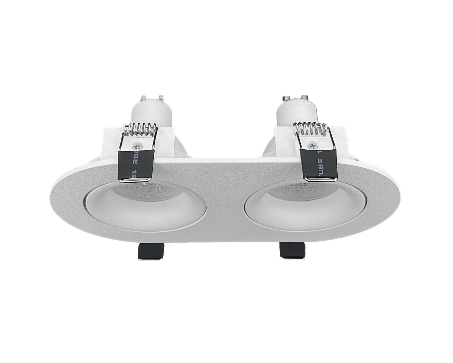 inbouwspot ESSENTIAL Dubbel GU10 wit