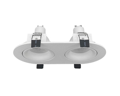 inbouwspot ESSENTIAL Dubbel GU10 wit