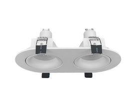 inbouwspot ESSENTIAL Dubbel GU10 wit