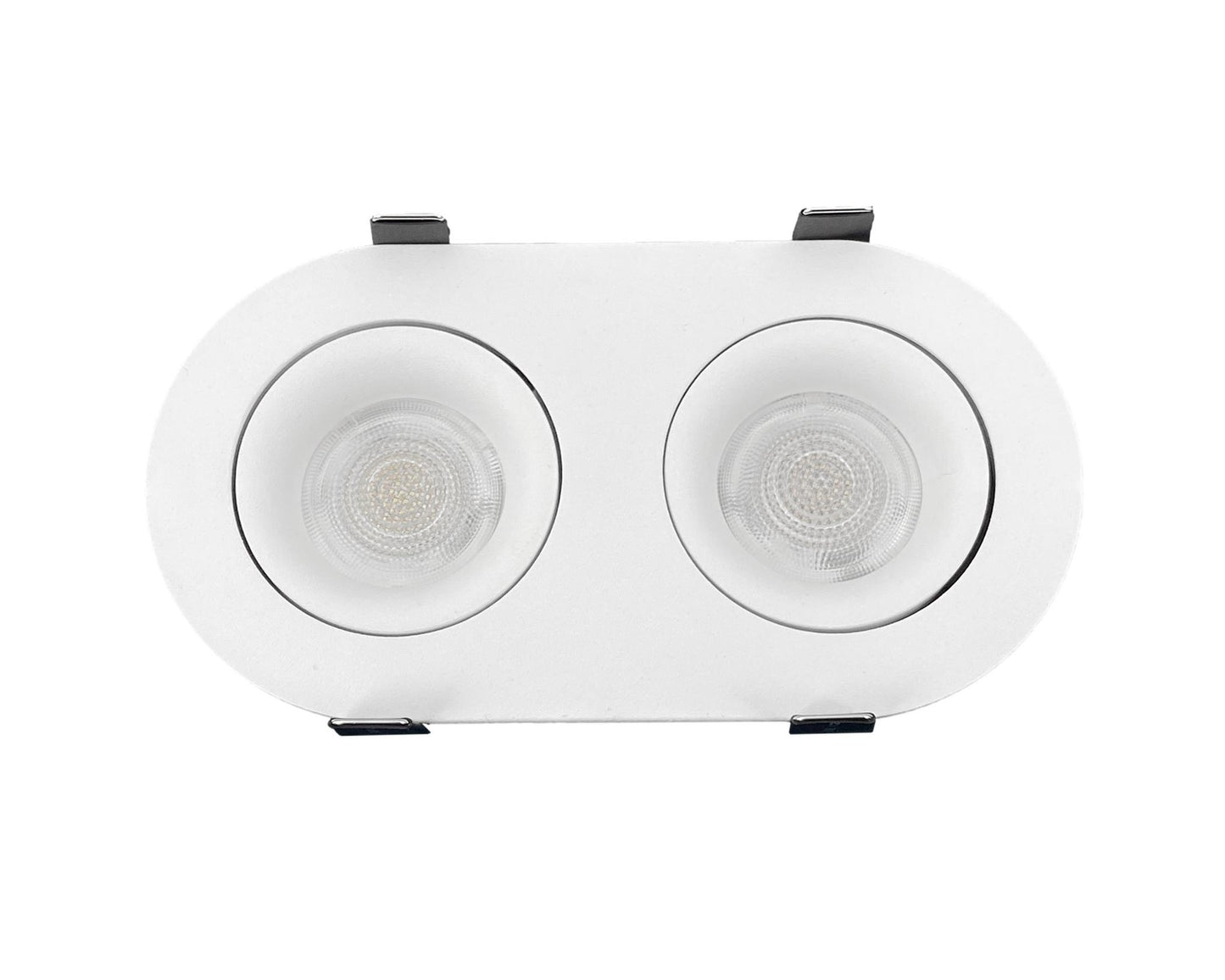 inbouwspot ESSENTIAL Dubbel GU10 wit