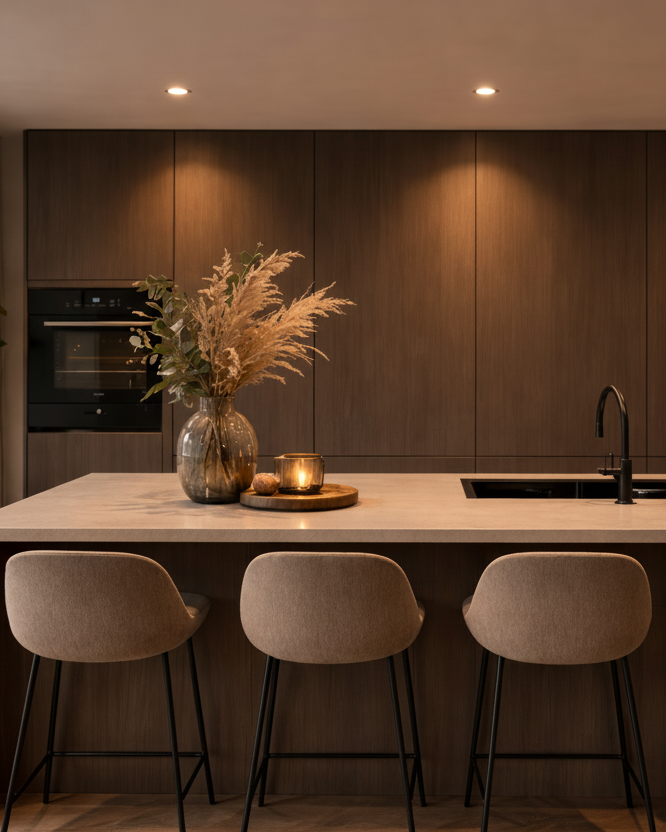 Recessed spotlights for a sleek and timeless interior