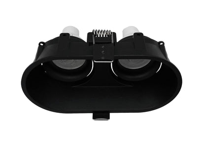 inbouwspot RONDO Dubbel GU10 zwart
