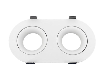 inbouwspot ESSENTIAL Dubbel GU10 wit