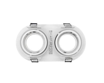 inbouwspot ESSENTIAL Dubbel GU10 wit