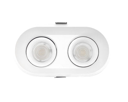 inbouwspot RONDO Dubbel GU10 wit