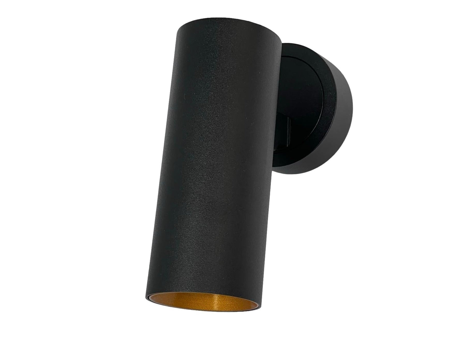 Opbouwspot SLIMM-50 zwart | goud