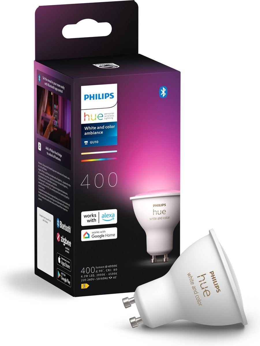 Philips HUE White And Color GU10 LED lamp