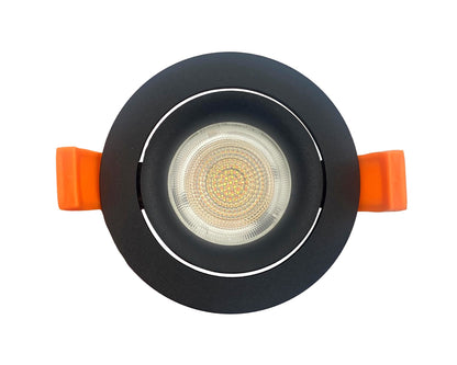 Philips Hue PRIME70 inbouwspot zwart met Hue GU10