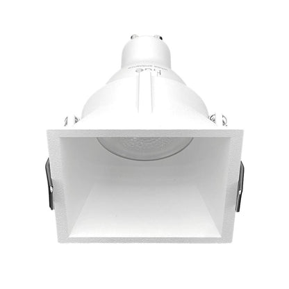 recessed spotlight SQUARE GU10 white