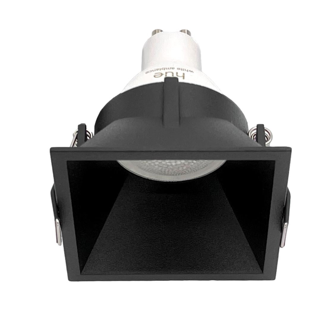 inbouwspot SQUARE GU10 zwart