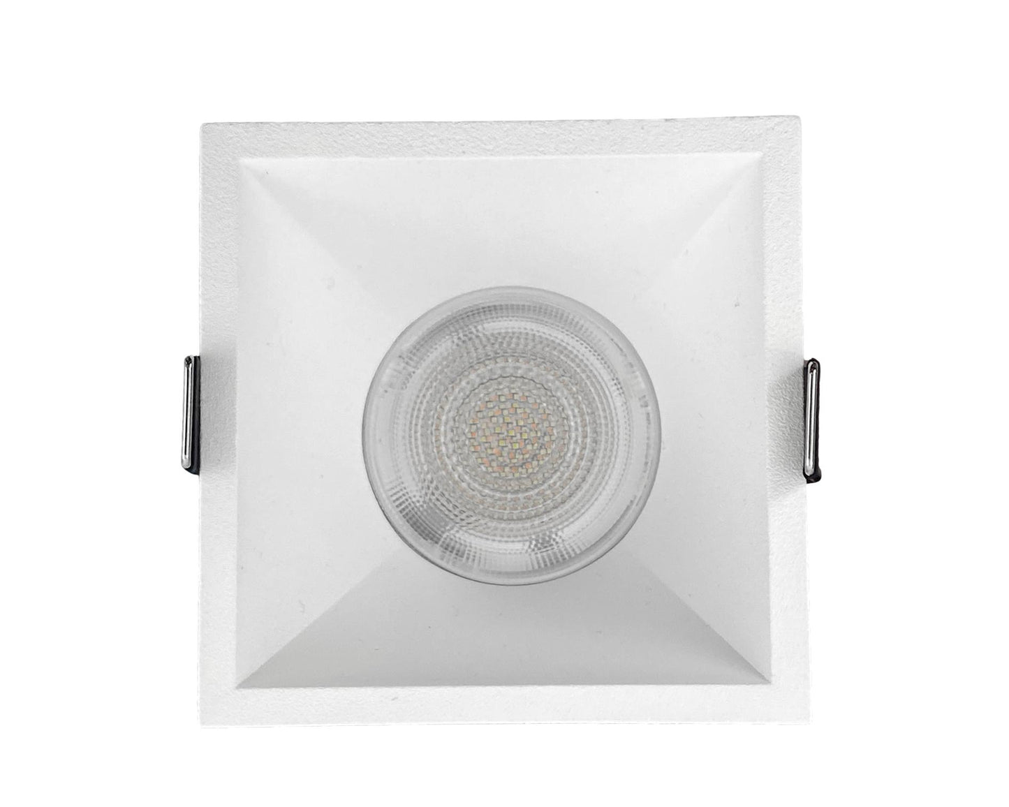 recessed spotlight SQUARE GU10 white