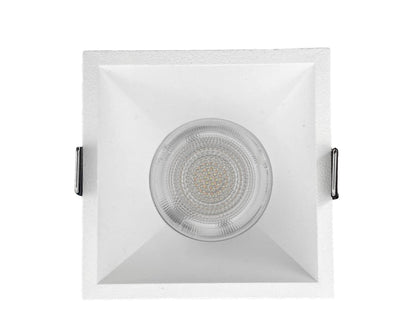 recessed spotlight SQUARE GU10 white