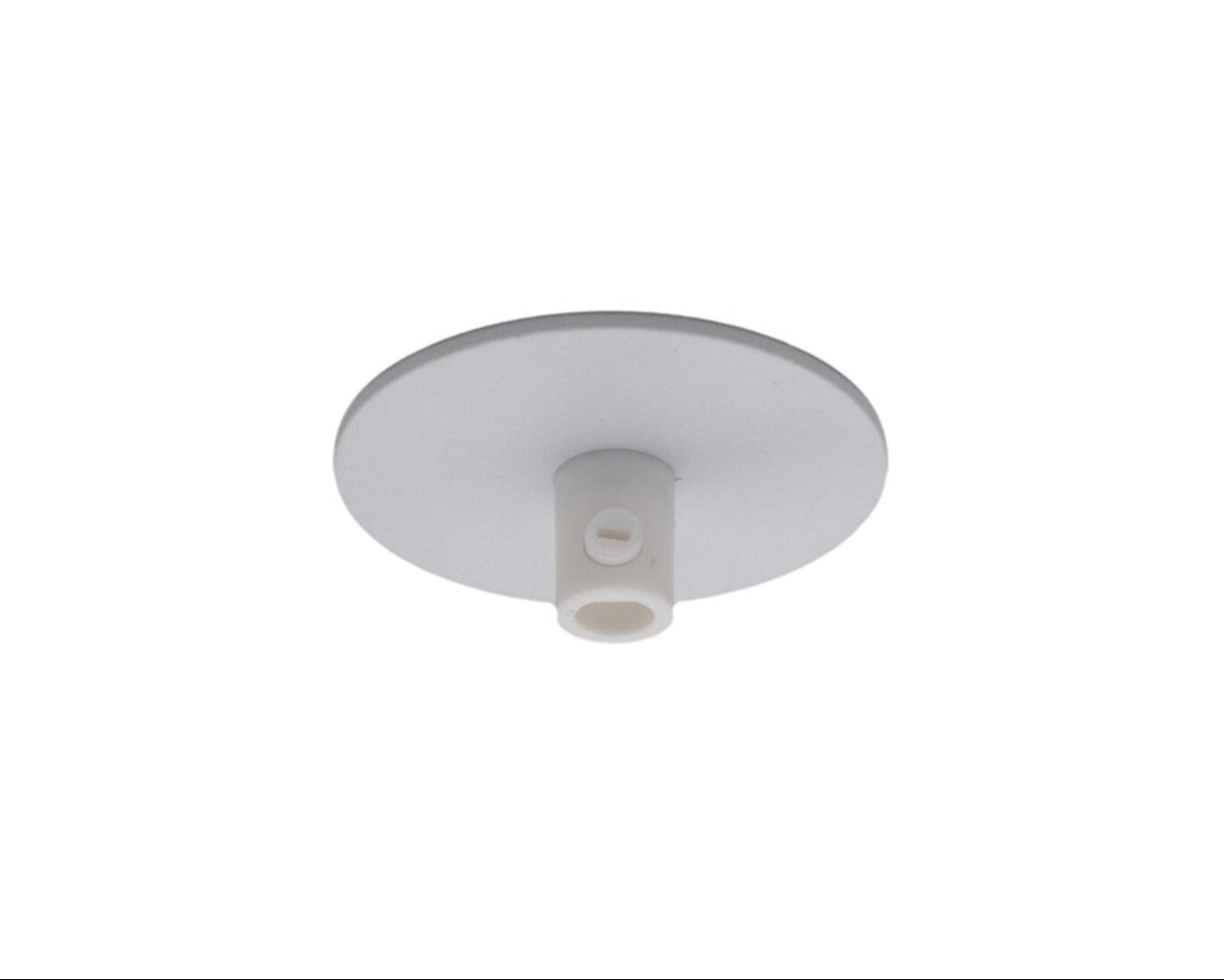 inbouwrozet wit voor hanglamp verlaagd plafond